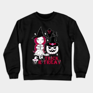 trick or treat Crewneck Sweatshirt